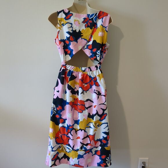 Anthropologie Whit Two A-Line Tank Bateau Neck Dress Size 4 - Picture 6 of 13